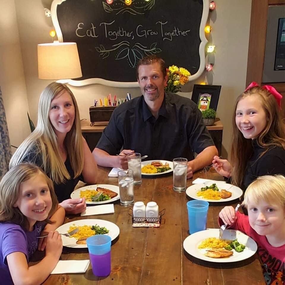 Eat Together, Grow Together: Family in Salmon Idaho celebrates Family Dinner Night